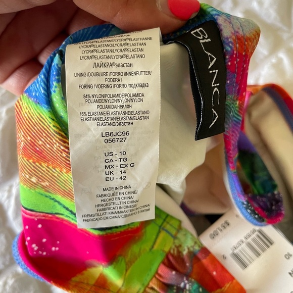 La Blanca Multicolor Bikini Bottom - Picture 8 of 8